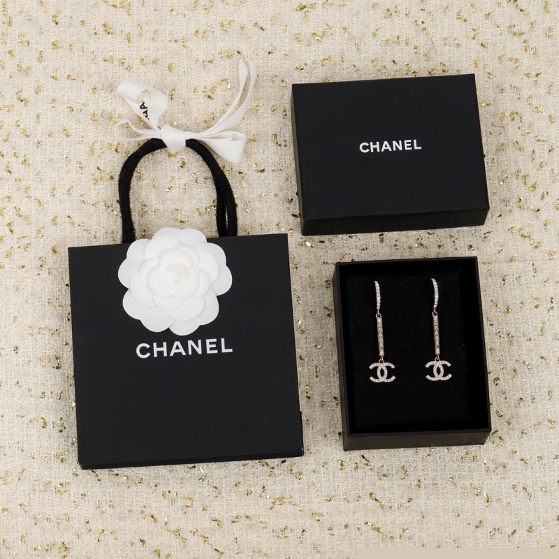 Ch*el earrings